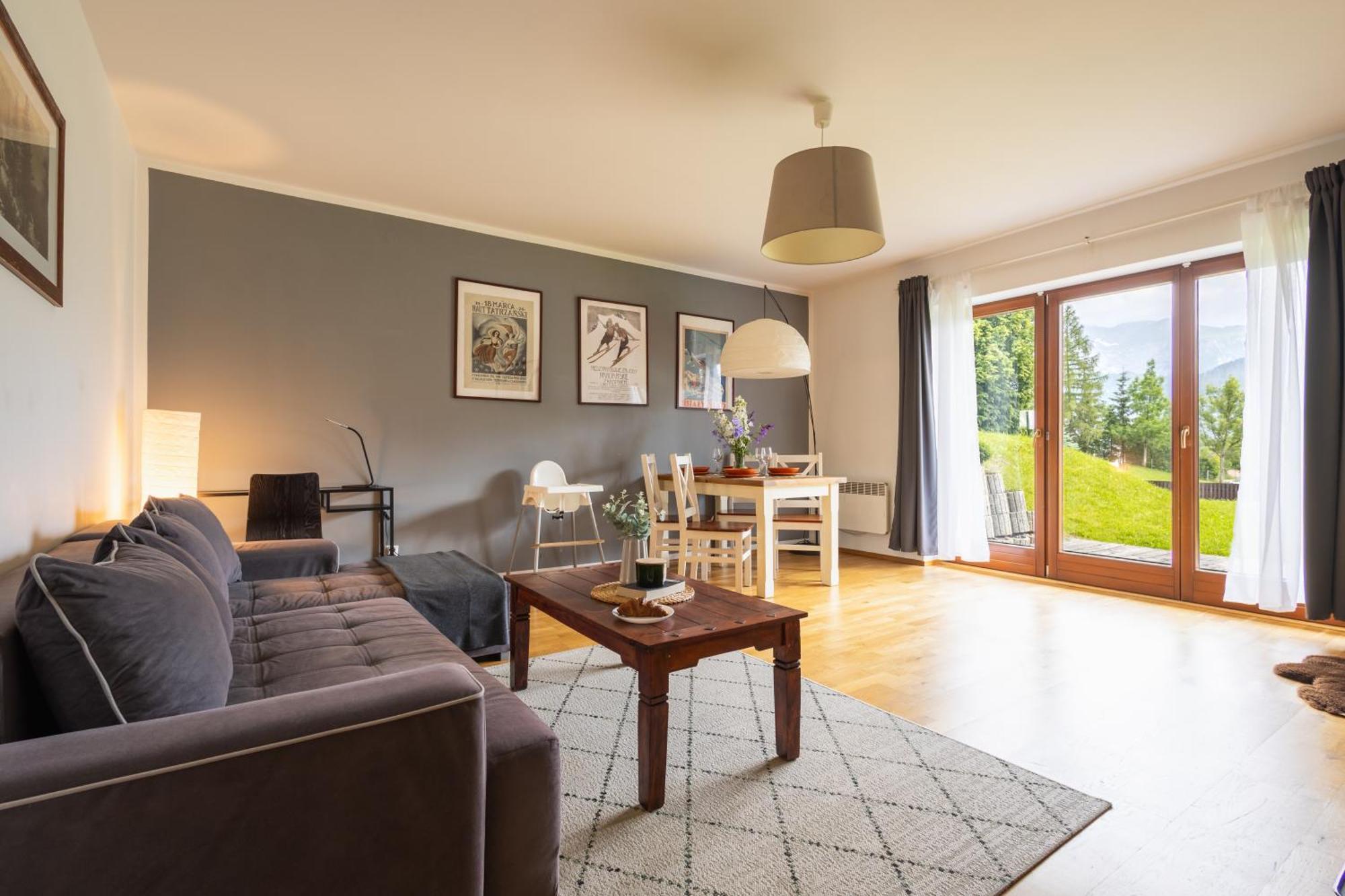 Apartament Poludniowy Z Widokiem- Sauna, Jacuzzi, Kominek Kościelisko Buitenkant foto